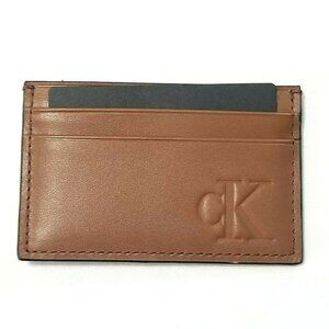 Calvin Klein Men's Leather ID Card Wallet‎ RFID